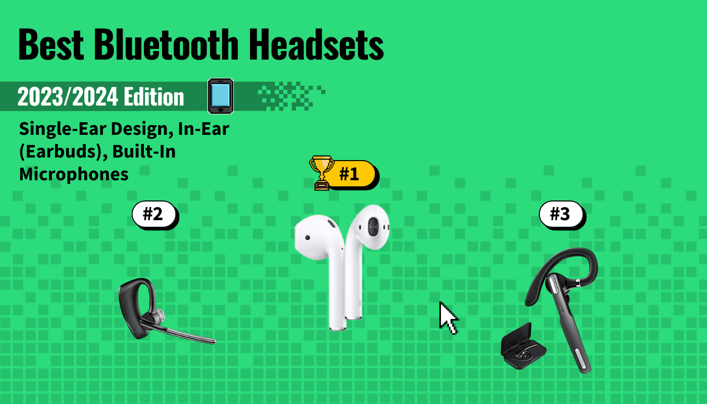 best bluetooth headsets featured image that shows the top three best smartphone models