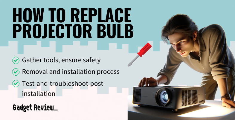 How to Replace a Projector Bulb