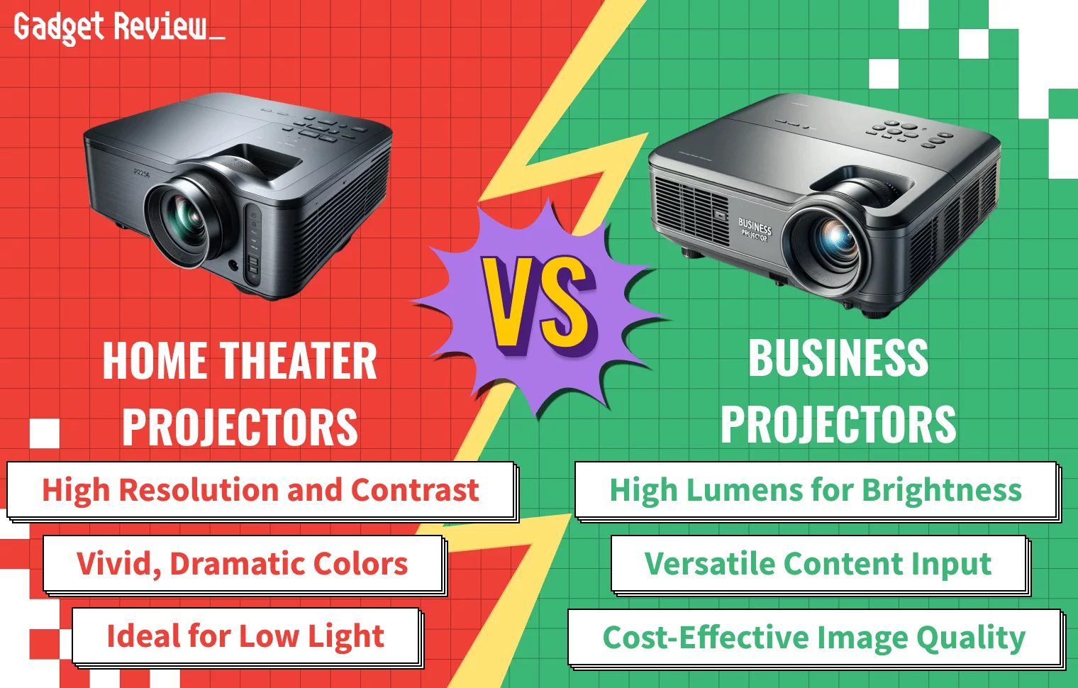 home theater vs business projector guide