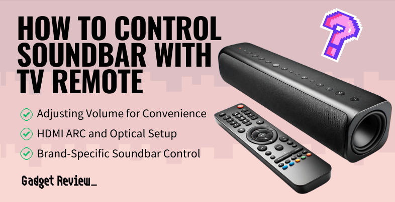 how to control soundbar with tv remote guide