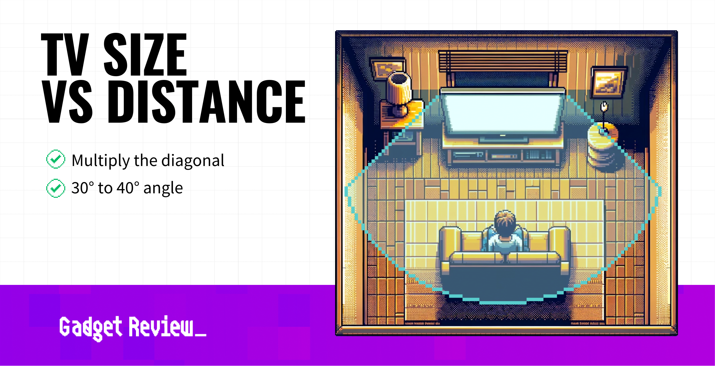 TV Size vs Distance