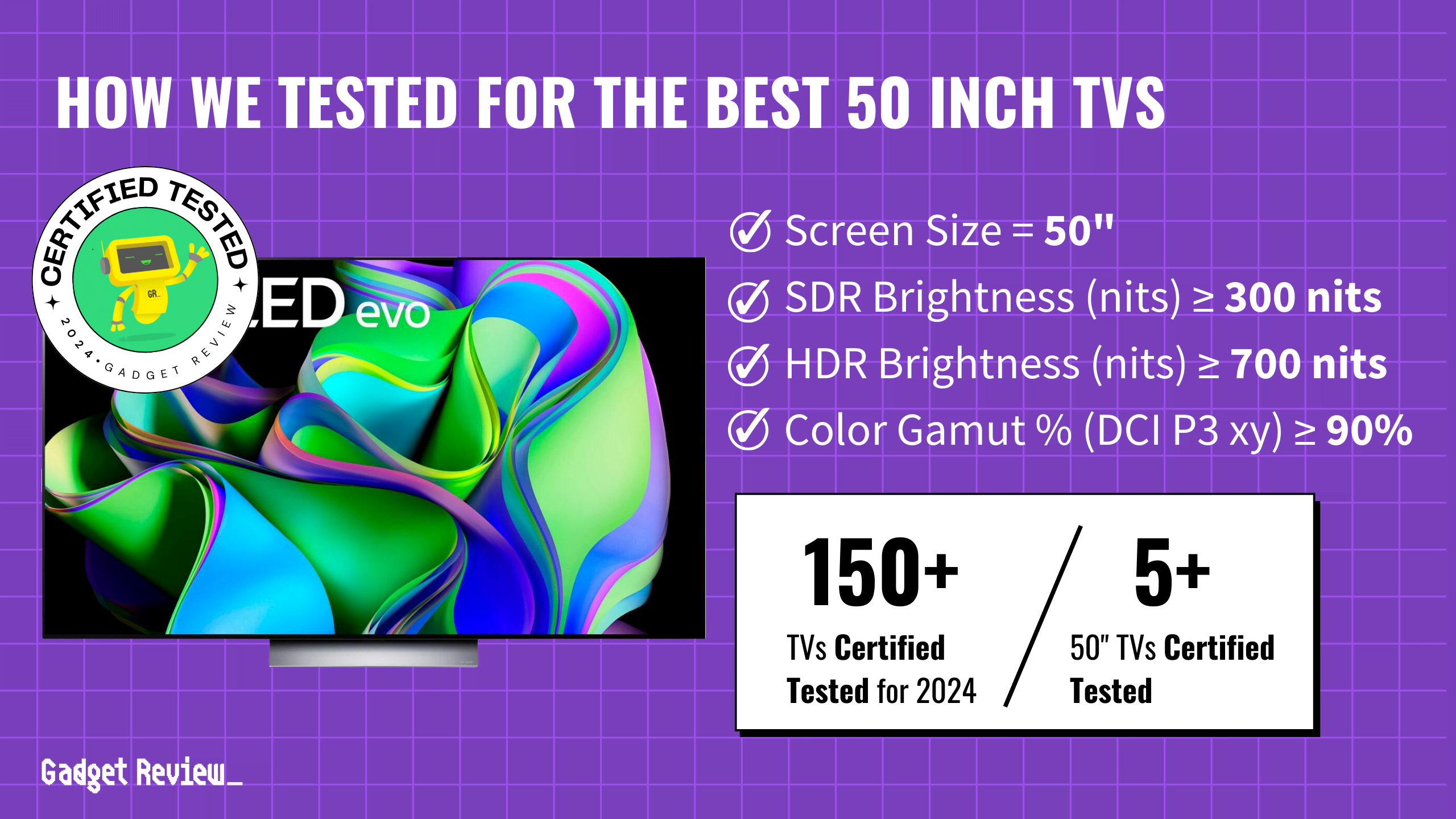 We Ranked The 3 Best 50 Inch TVs