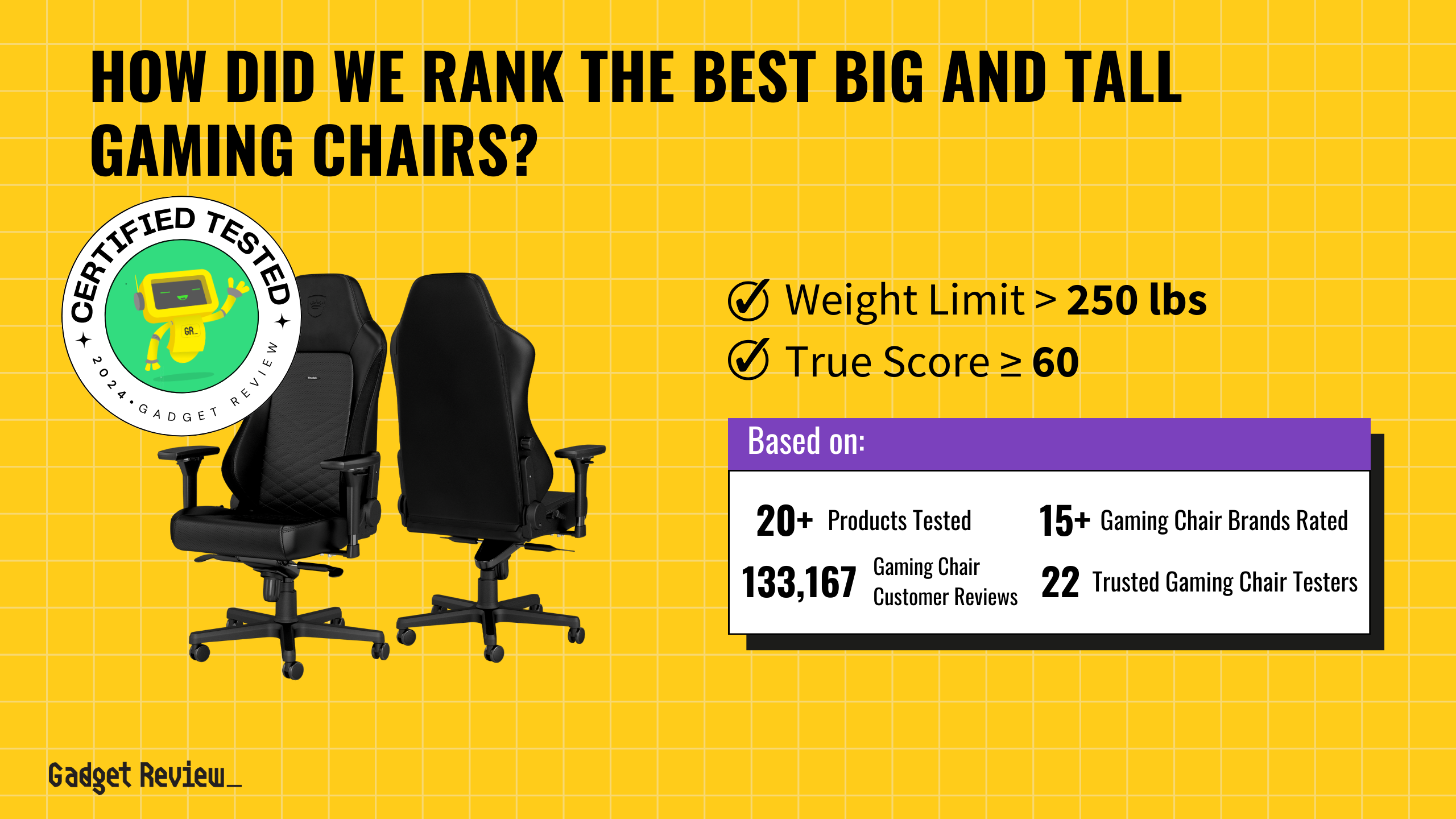 best big tall gaming chairs guide that shows the top best gaming chair model