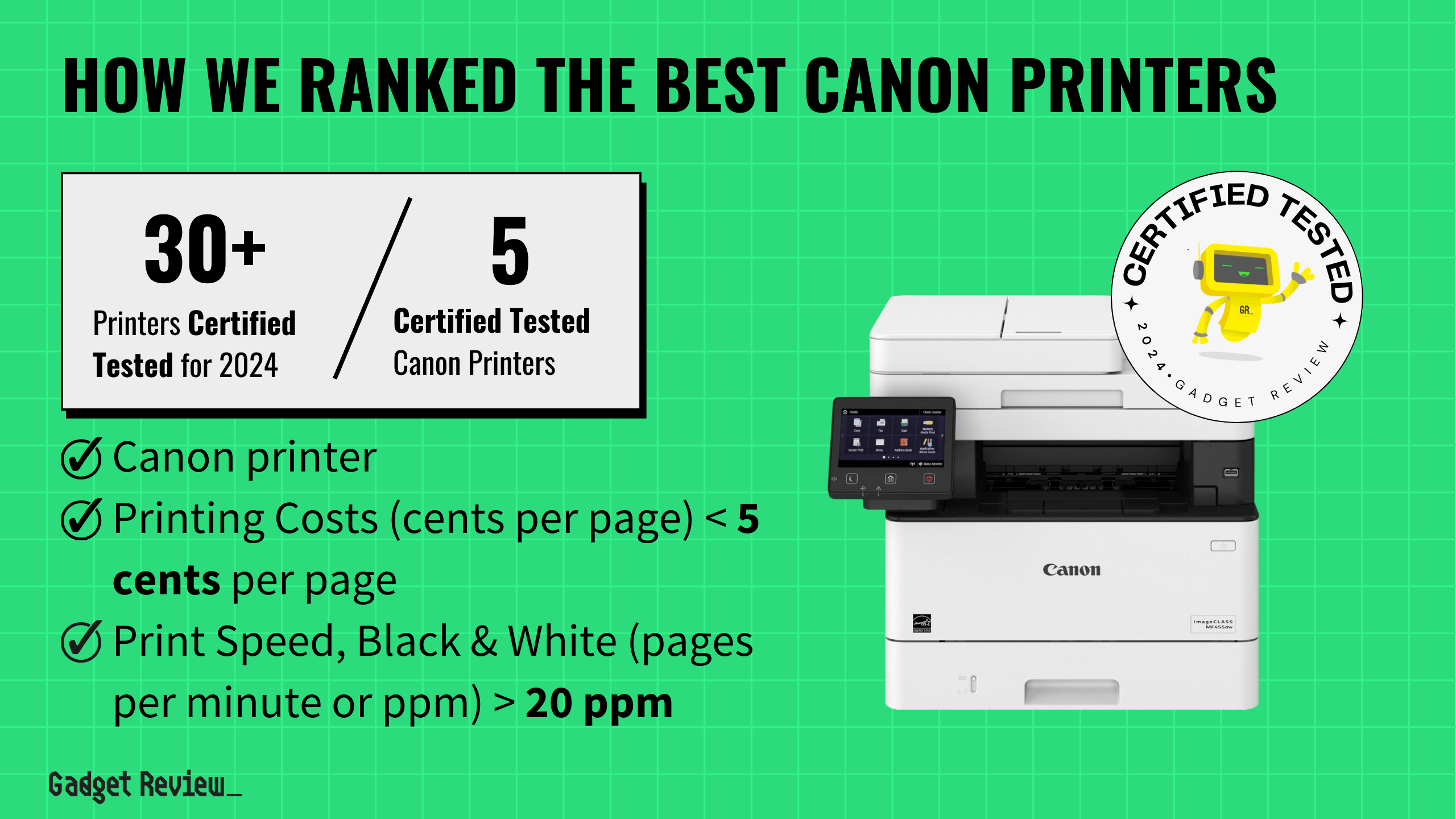 What’s the Best Canon Printer? 5 Options Ranked