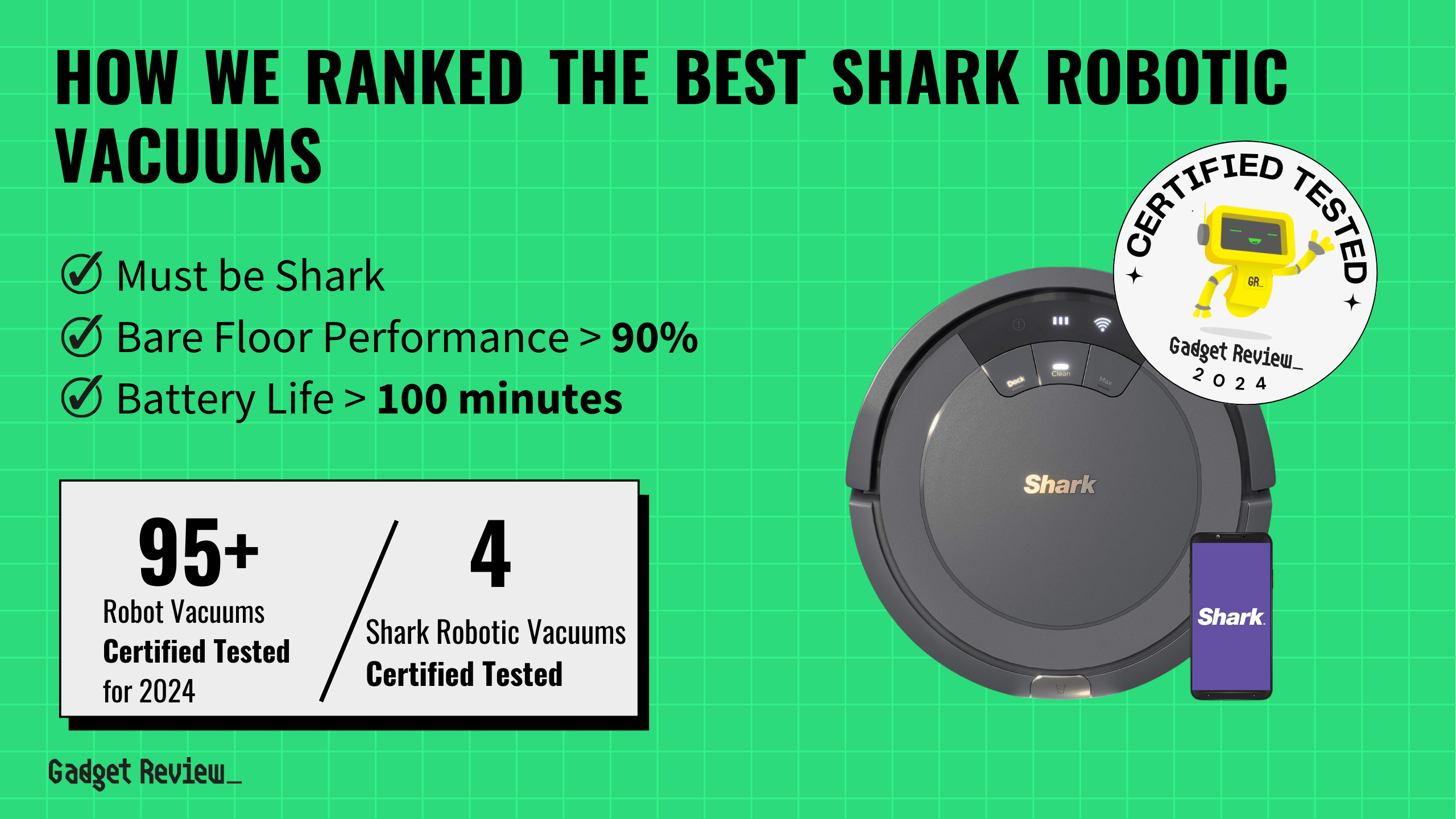 best shark robotic vacuum guide that shows the top best robot vacuum model