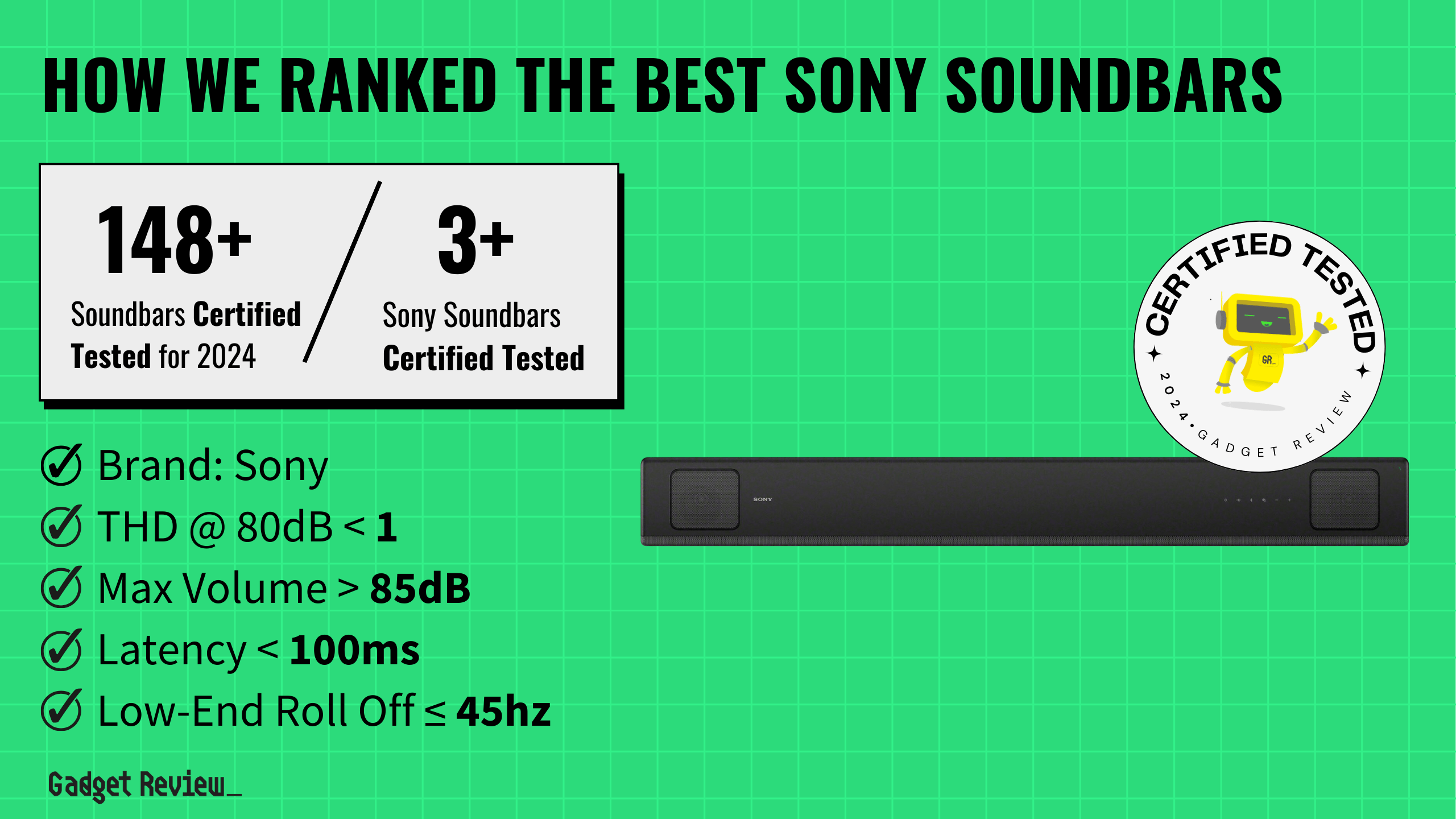 2 Top Sony Soundbars of 2024 Ranked