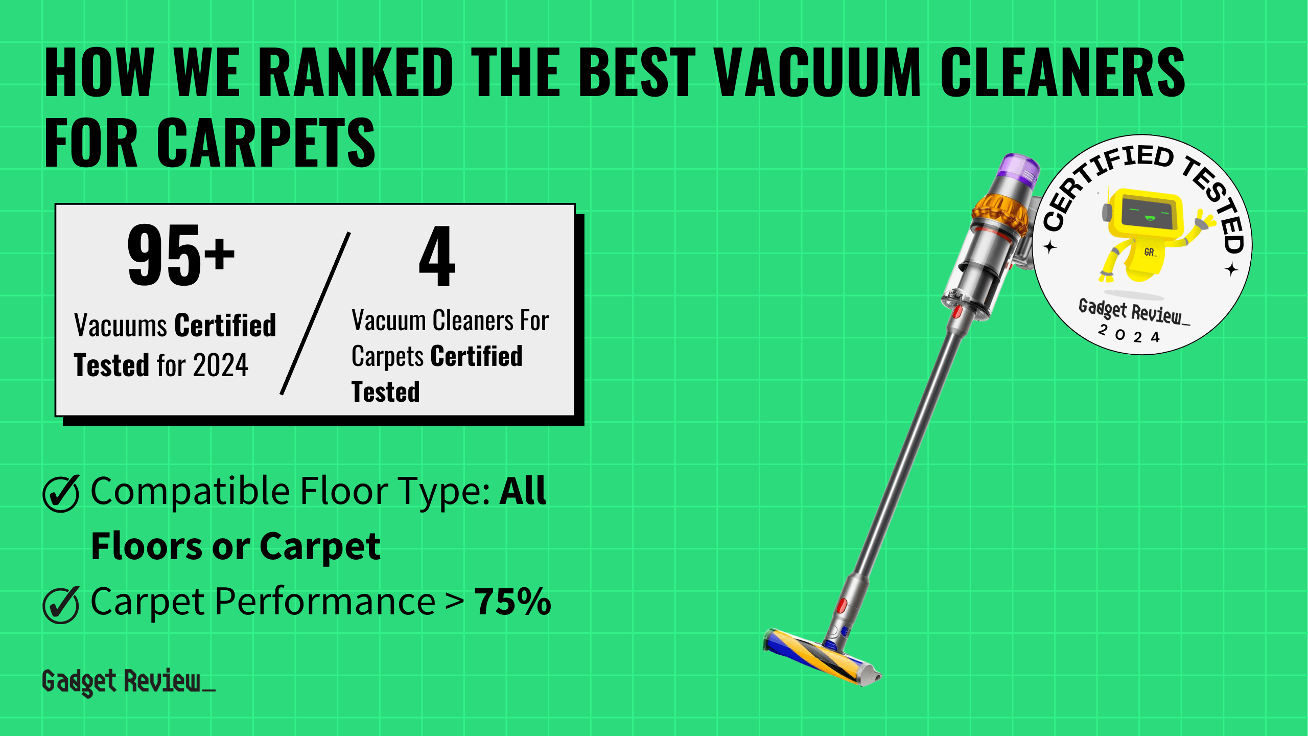 best vacuum cleaner for carpets guide that shows the top best vacuum cleaner model