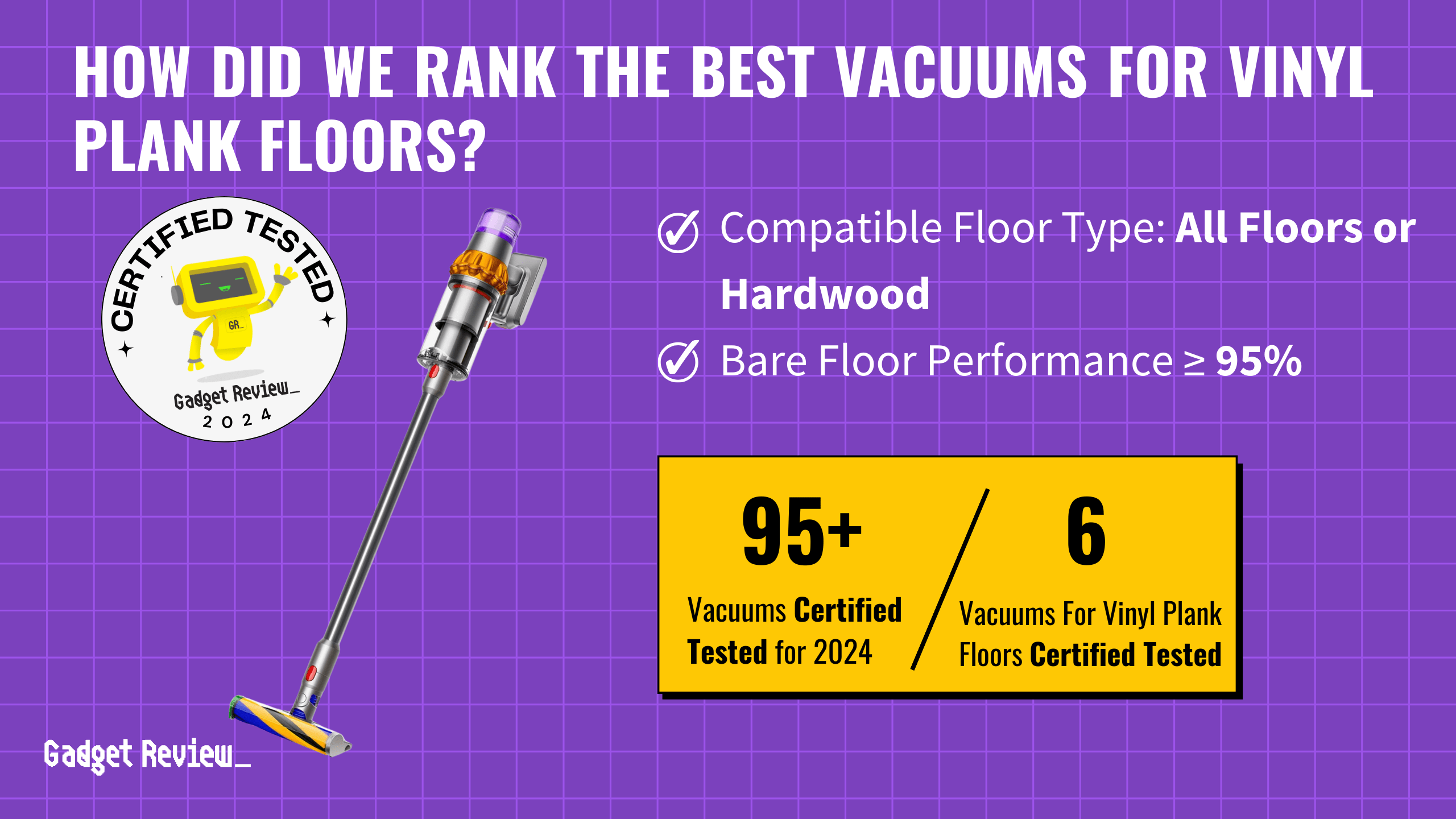 best vacuum for vinyl plank floors guide that shows the top best vacuum cleaner model