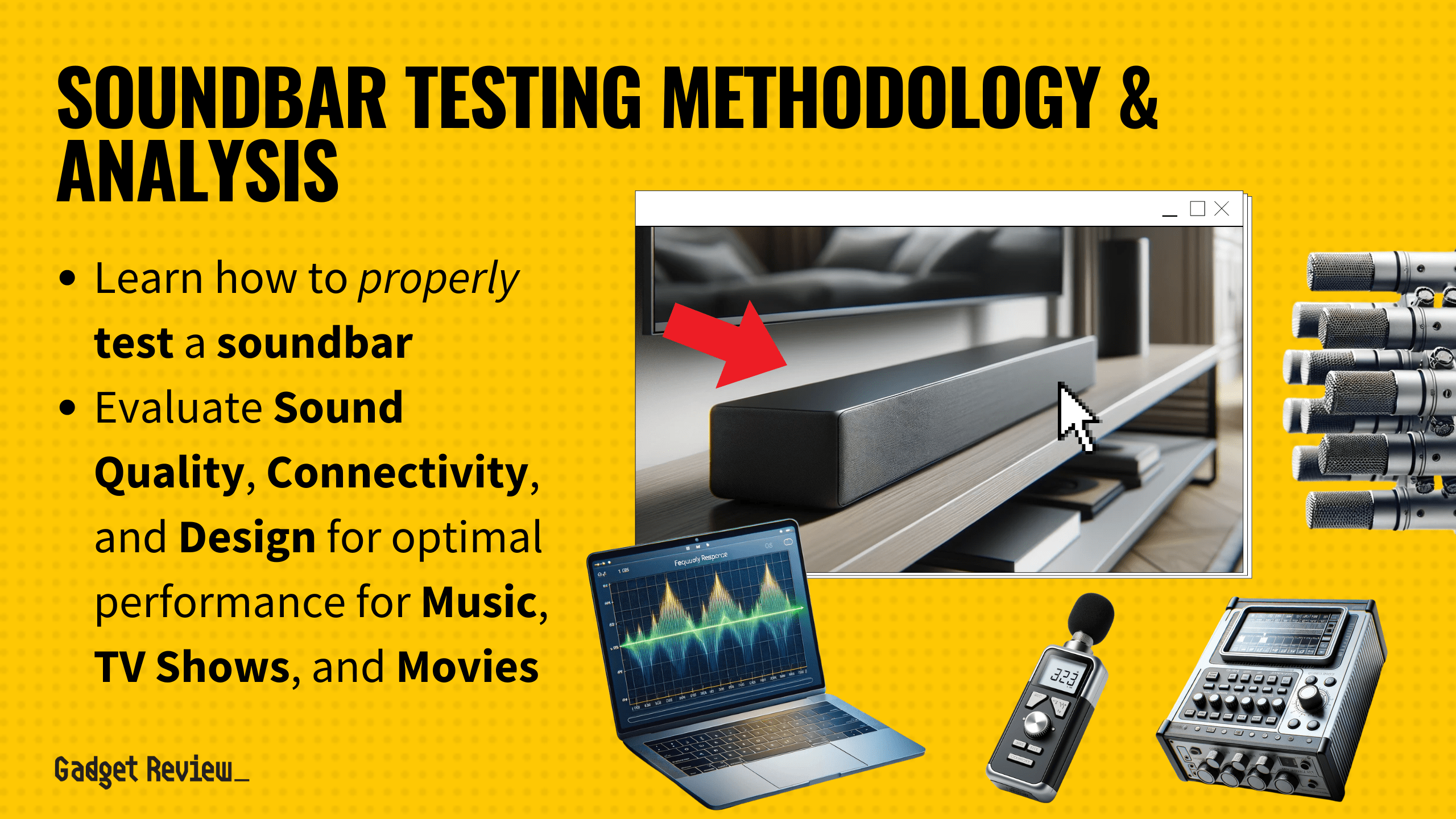 soundbar testing methodology