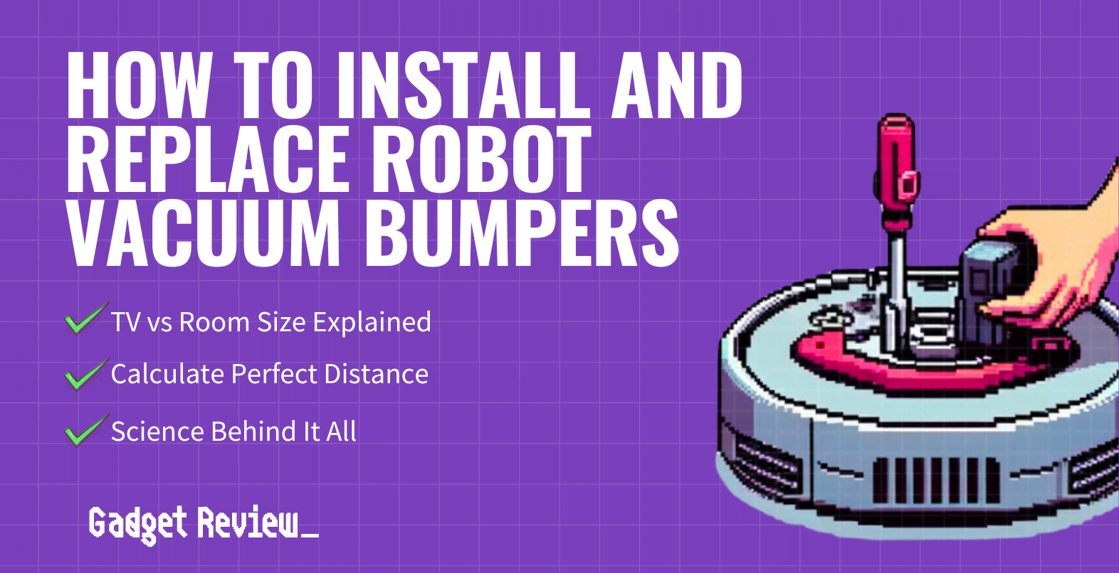 How to Install and Replace Robot Vacuum Bumpers